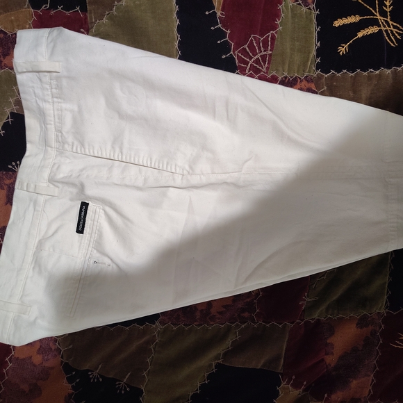 White Chino Shorts By D&G - Picture 1 of 7